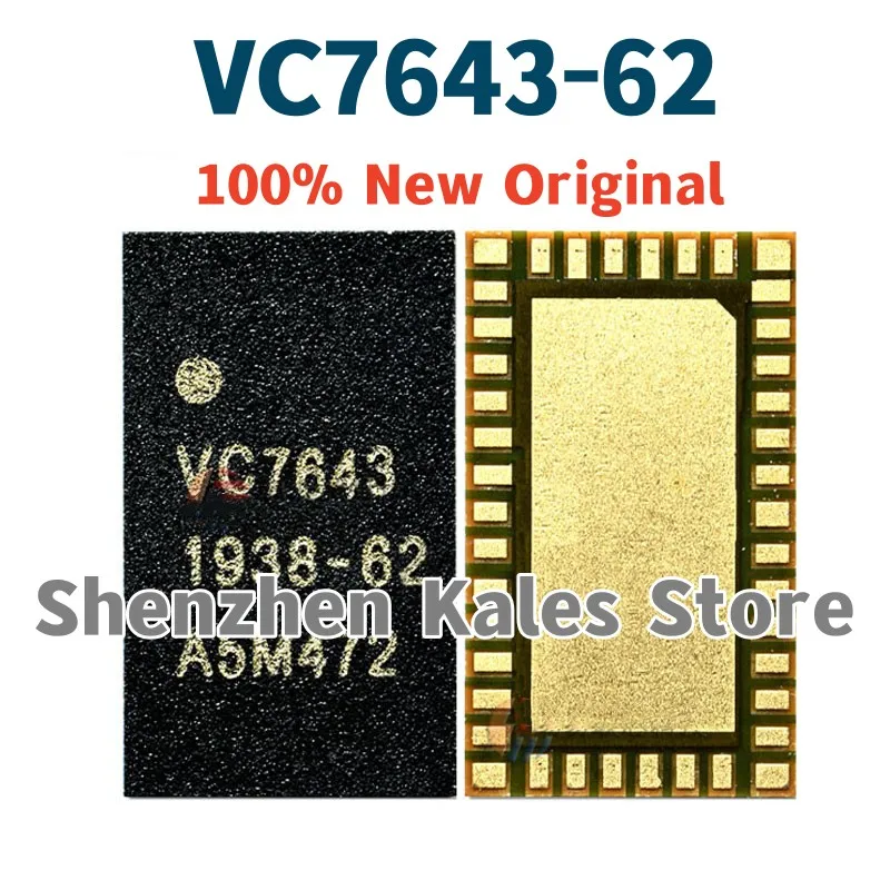 2-10Pcs New Original VC7643-62 Power Amplifier IC For Oppo A52 A72 A32 Signal Module Chip VC7643 7643-62 PA IC