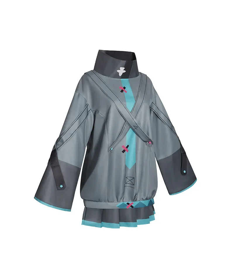 2025 Miku Theater Edition Cosplay Costume Wig Project Sekai Miku Lolita Hoodie Skirt Set Women Daily Clothing Halloween Hot Sale