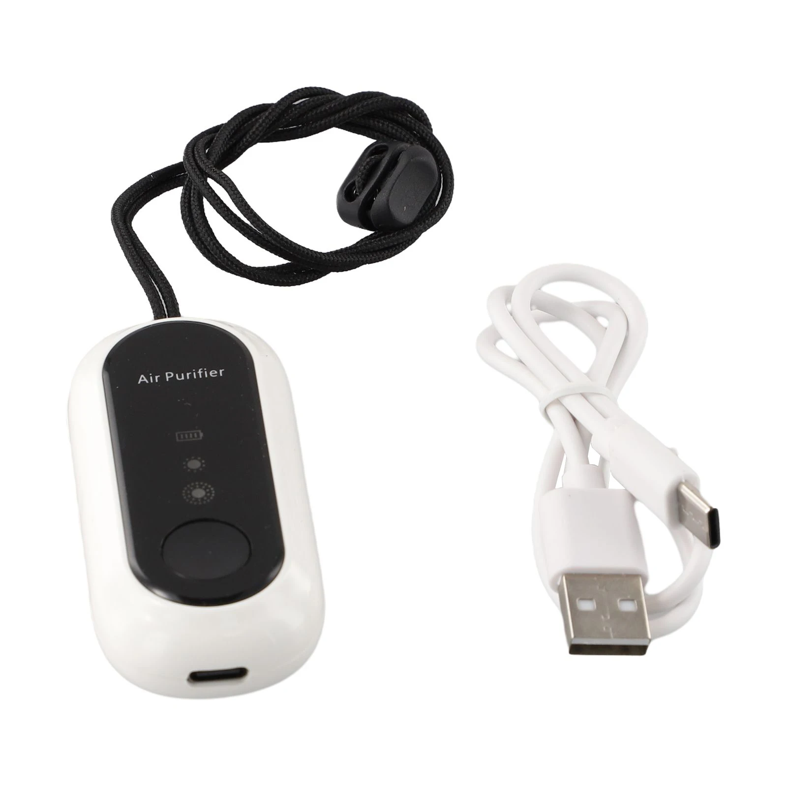 80x35x23mm Negative Ions Purifier Cartridge-Free Quiet Operation Convenient Hanging-Neck Design Sleep Peacefully