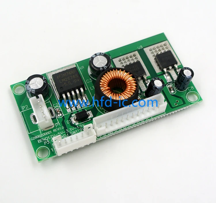 CA -1215 12V- 5V - 3.3V - 1.5V LCD repair tool step down dc-dc LED TV voltage switch converter board led power supply module