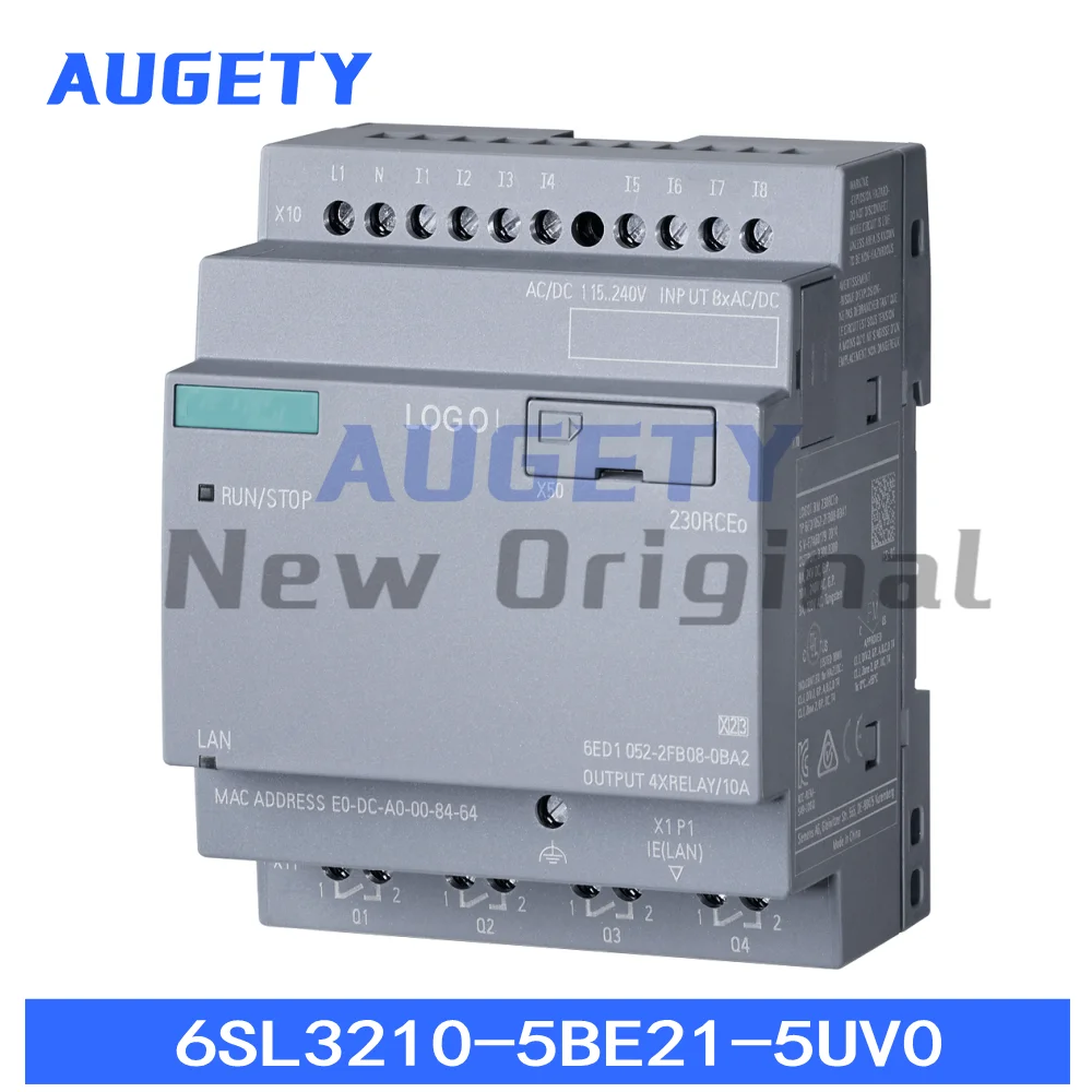 6ED1052-2FB08-0BA2,6ED10522FB080BA2 Brand New Original For Siemens 230RCEo Logic module PLC