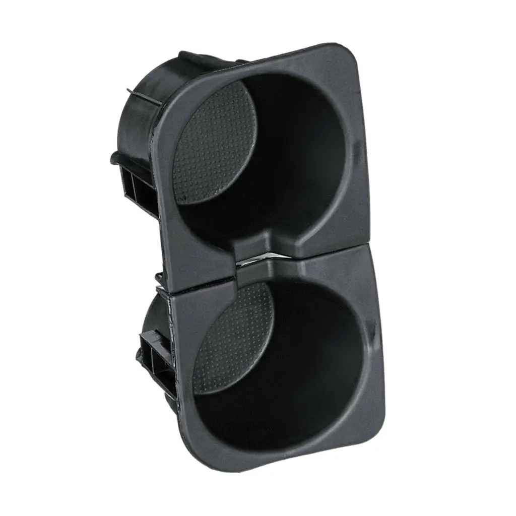 Coppia inserti portabicchieri 66991-04012,66992-04012 per dal 2005 al 2017 Nero