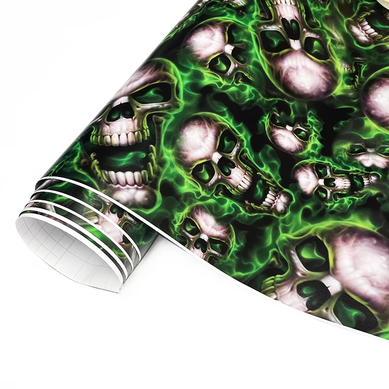 

Наклейка с зеленым черепом, бомба, граффити, ПВХ, водонепроницаемая виниловая пленка с воздушным выпуском, самоклеящаяся наклейка для автомобиля, мотоцикла «сделай сам»