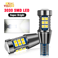 2pcs W16W T15 921 LED Bulbs Canbus Car Light Super Bright High Power 3030SMD No Error For Tail Signal Lamp Backup Reserve Lights