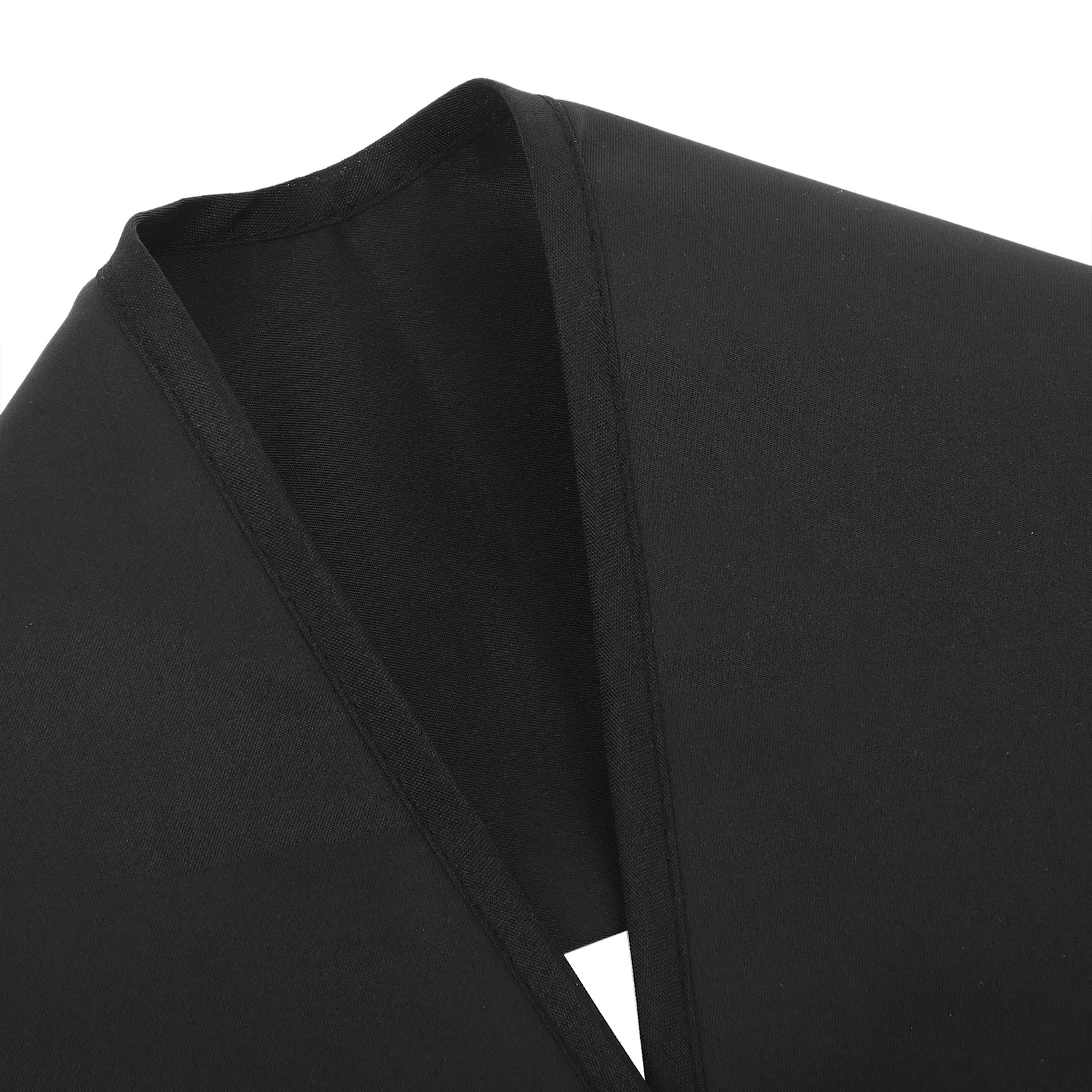 Adult Bib Double Layer Waterproof Polyester Elderly Bib Scarf Washable Clothing Protective Dinner Eating Accessory