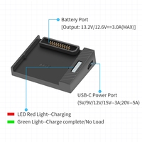 Gimbal Drone USB Charger for DJI MAVIC AIR 2/AIR 2S Charger Single-Channel Rechargeable Battery KXH