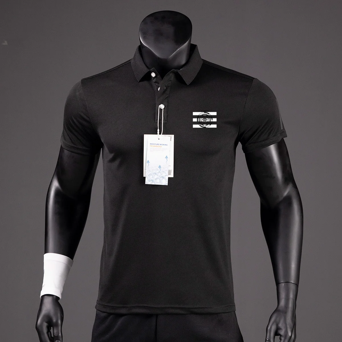 High Quality Golf Shirt Luxury Polo Shirt Quick-drying Breathable Lapel Short-sleeved T-shirt Men Summer