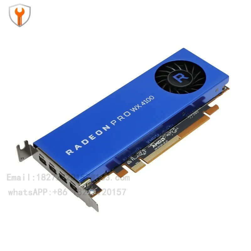 Pro WX4100 4G Professional Graphics Design Graphics Card Drawing 3D Modeling and Rendering