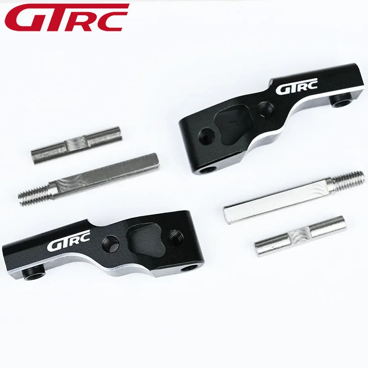 produce brazos oscilantes superiores e inferiores de metal, brazo A adecuado para accesorios de actualización BM DRR01 V2 de coche de deriva RC 1:10