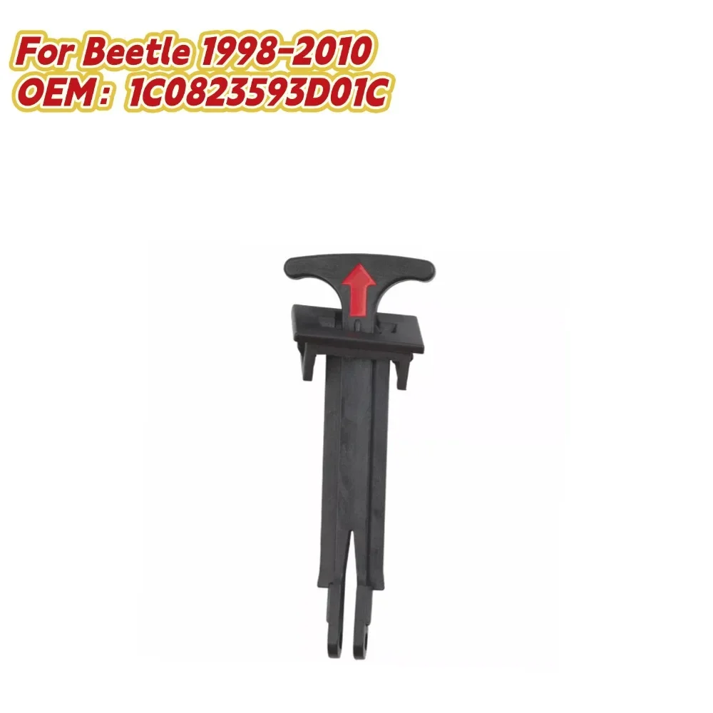 

Hood Latch Release Pull Handle 1C0823593D01C For Beetle 1998-2010 Rod Lock Latch Car Accessories Front Grille Pull Strap