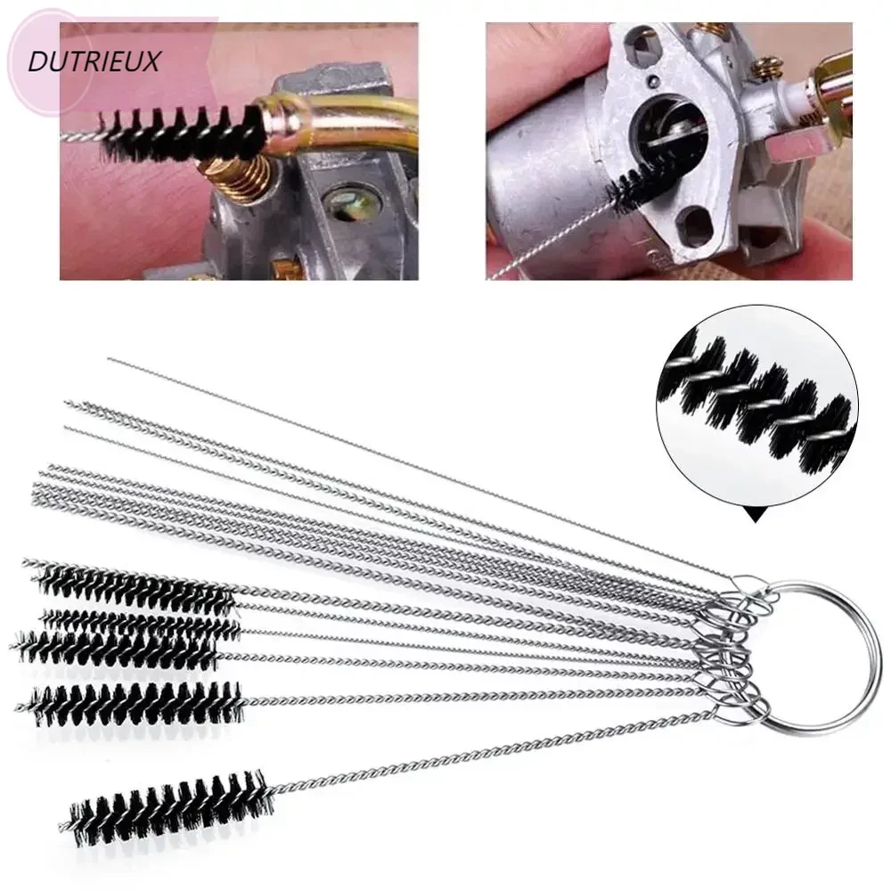 

Cleaner Set Carburetor Carbon Dirt Jet Remove Cleaning Needles Brushes Tools Cleaning tools for automobile and motorcycle tubing