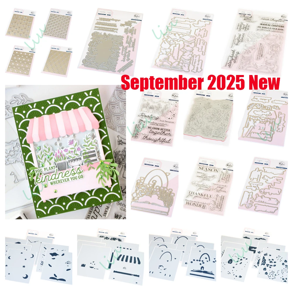 

2024 сентября, новые железные воздушные шары, докен, Lil, карты, металлические штампы, штампы для DIY, скрапбукинга, фотоальбома, ручная работа, Рождество