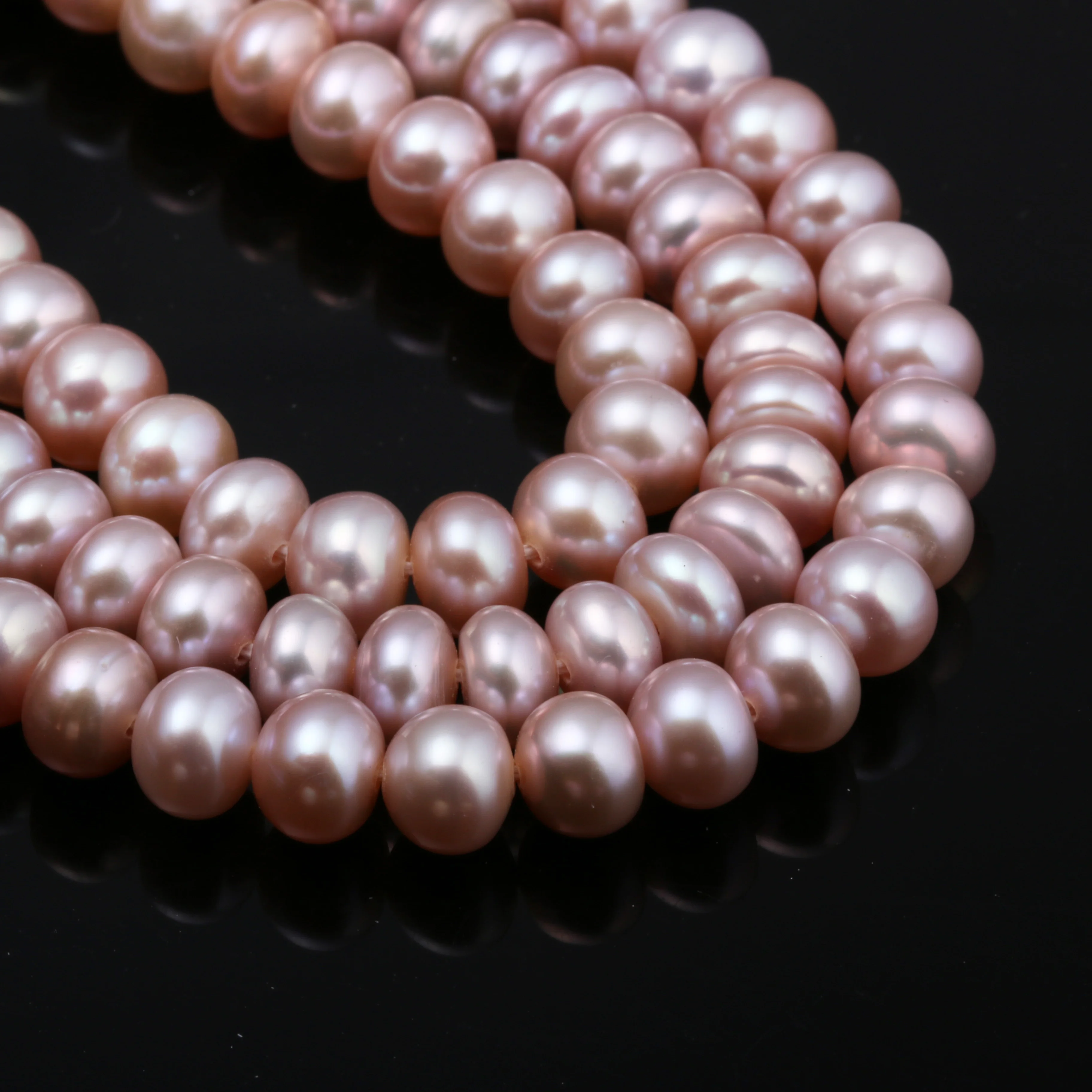 1string Natural Cultured Pearl Four Sided Pearl Beads Charms for DIY Women Men Necklace Jewelry Making Accessories Daily Gifts