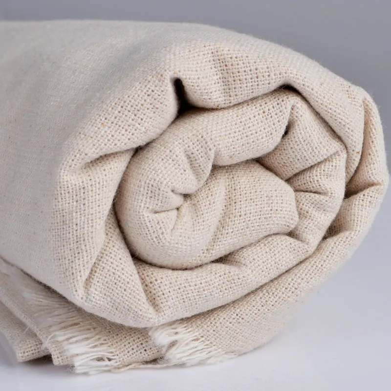 Cotton And Linen Embryo Cloth for Hand Embroidery DIY Craft Decorative Material Coarse Linen Background for Art Projects