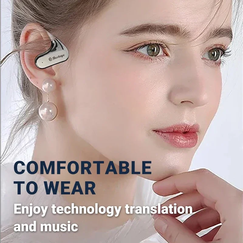 latest  language AI translate machine for conference online offline real time instant portable voice Ai translator earbuds