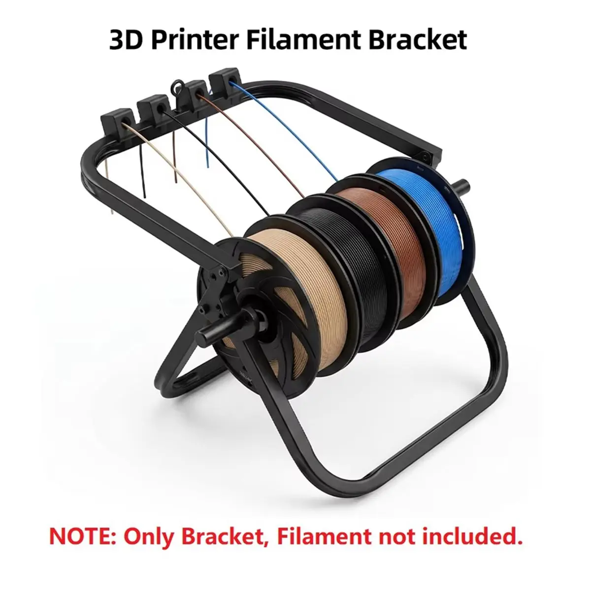B21B 3D Printer Filament Bracket Organizer Your Workspace and Foldable Design Extra-Large Spool Capacity for 3D Printer Parts