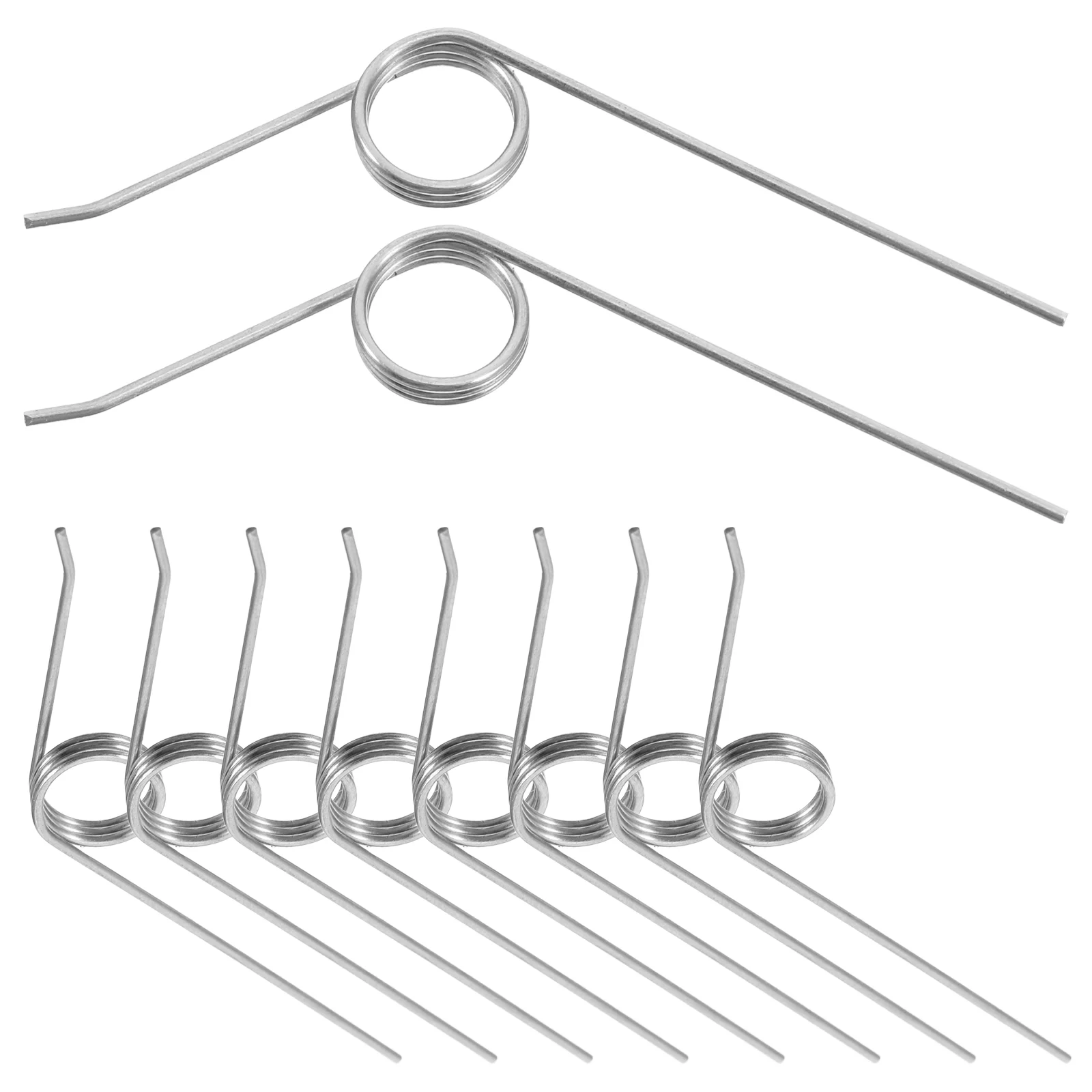 10 Pcs Trash Can Accessories Mechanical Compression Springs Stainless Steel