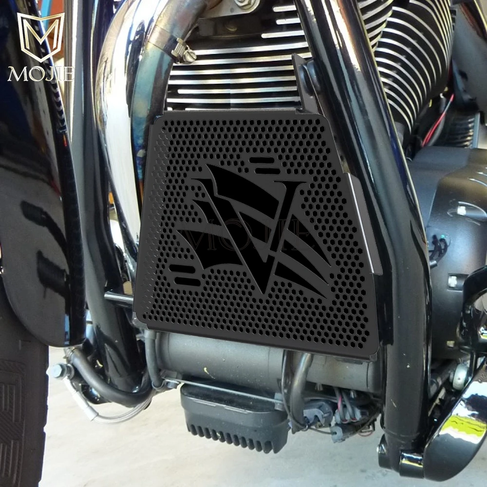 Radiator Grille Guards For Victory Cruiser Hammer Jackpot Kingpin Vegas Cross /8 Ball/S/Sport/King Pin/Judge/Highball 2008-2024