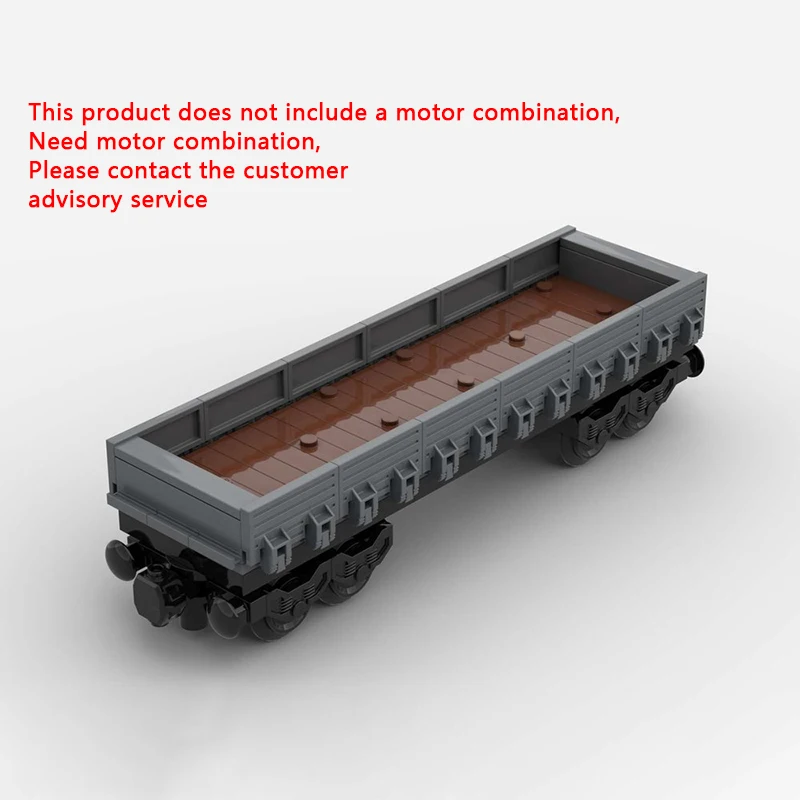 

City Car Model MOC Building Bricks Open-Ended Freight Carriage Modular Technology Children Holiday Gifts Assemble Toys Suit