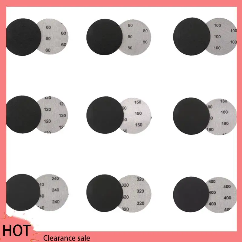 

A88Z 996A + 3 дюйма, 75 мм, дисковая водяная наждачная бумага, флокированная назад, сухая наждачная бумага, влажная и сухая (60-400)