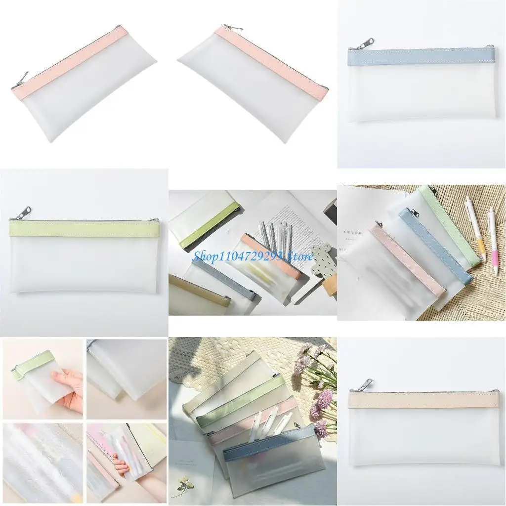 Y2GD – trousse à transparente, pochette à fermeture éclair, papeterie, porte-crayons pour étudiants