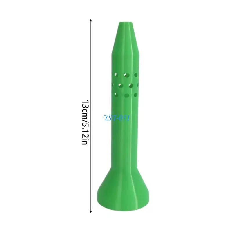E15A Plant Watering Stake for Household Growing, ABS Root Irrigation Spikes with Molded Design for Guided Soil Watering