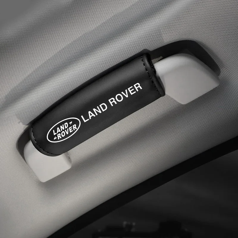 Fashion 2Pcs Car Roof Armrest Pull Cover Handle Gloves Protection For Land Rover Range Rover L322 Sport Discovery 4 Freelander - view 4