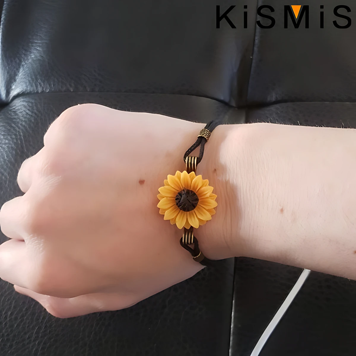 Kismis Sunflower Bracelet Sunflower Jewelry Sunflower Gift Jewelry For Women
