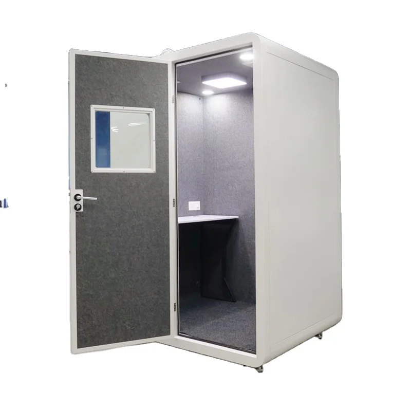 Customized music soundproof box recording Luxury portable soundproof table recording Professional quiet room recording