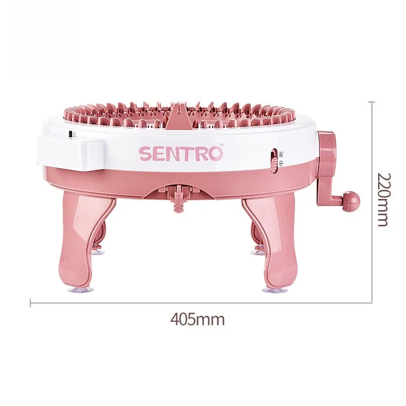 

48 Needle Star Cylinder Wool Knitting hine DIY Hand Crank Weaving Toy for Children Clothing Design Creative DIY Hanrt