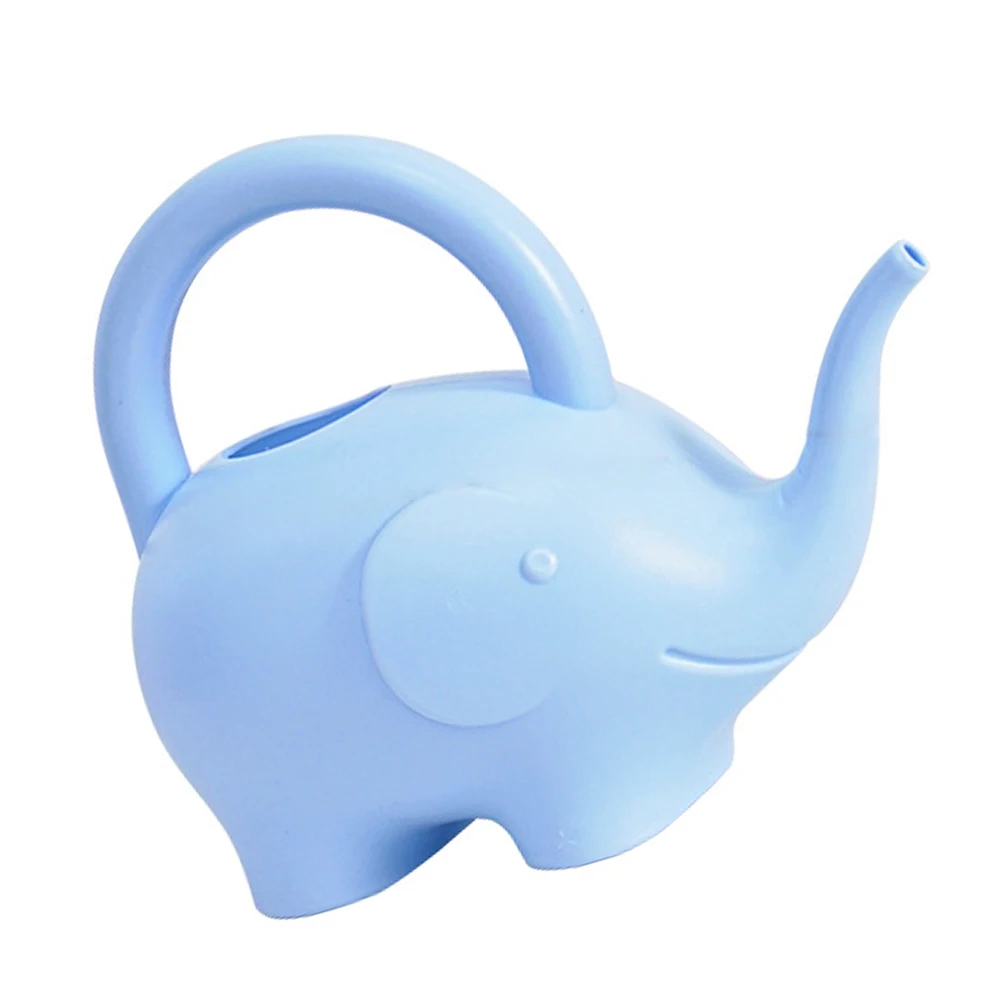 

Elephant Watering Can Plastic Cute Childrens Cans Plants Small Outdoor Large Capacity Lightweight Garden Gift Kids Play