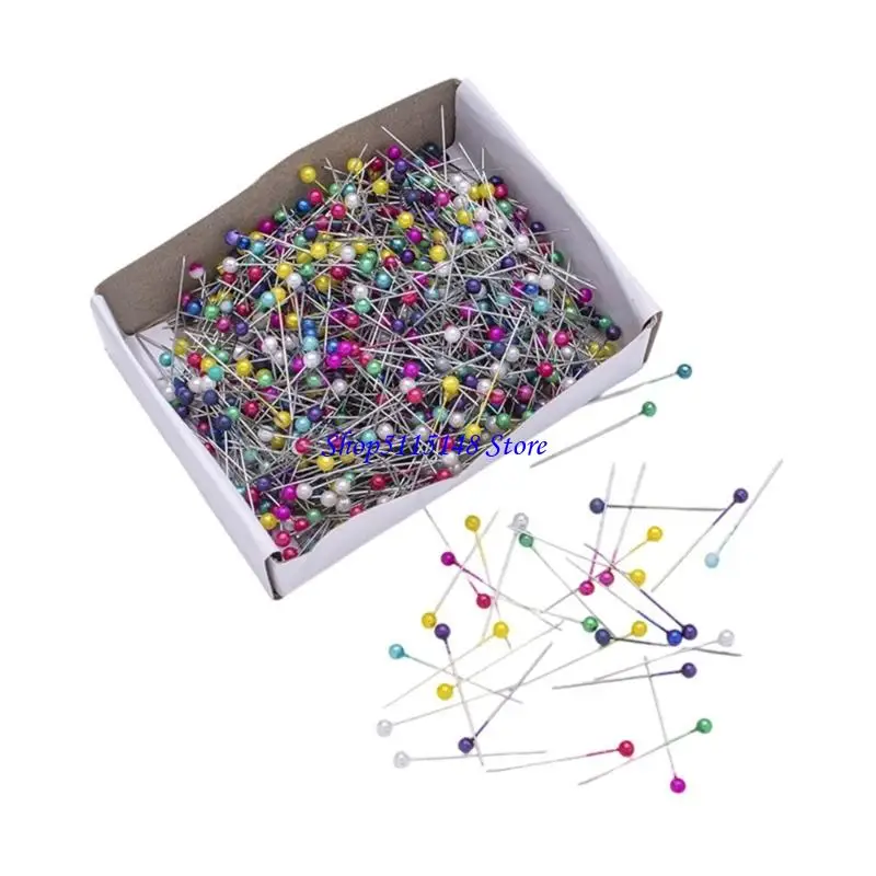 F3MA Pearls Head Making Pin Pin Penentuan Penentuan Posisi untuk Menjahit Kerajinan Menjahit