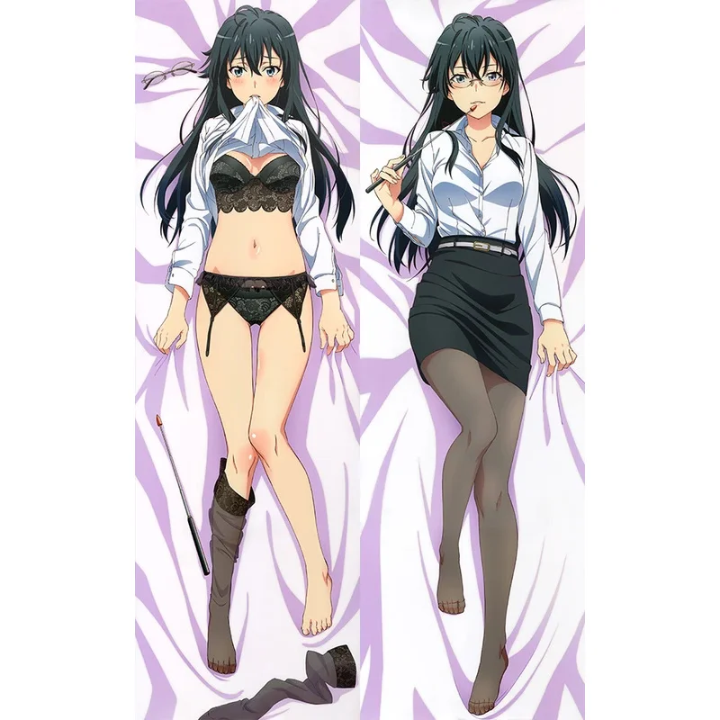 Dakimakura Anime My Youth Романтическая комедия неправильной, как я расширенная подушка для тела Teen Romanti с двусторонним принтом в натуральную величину Coslan