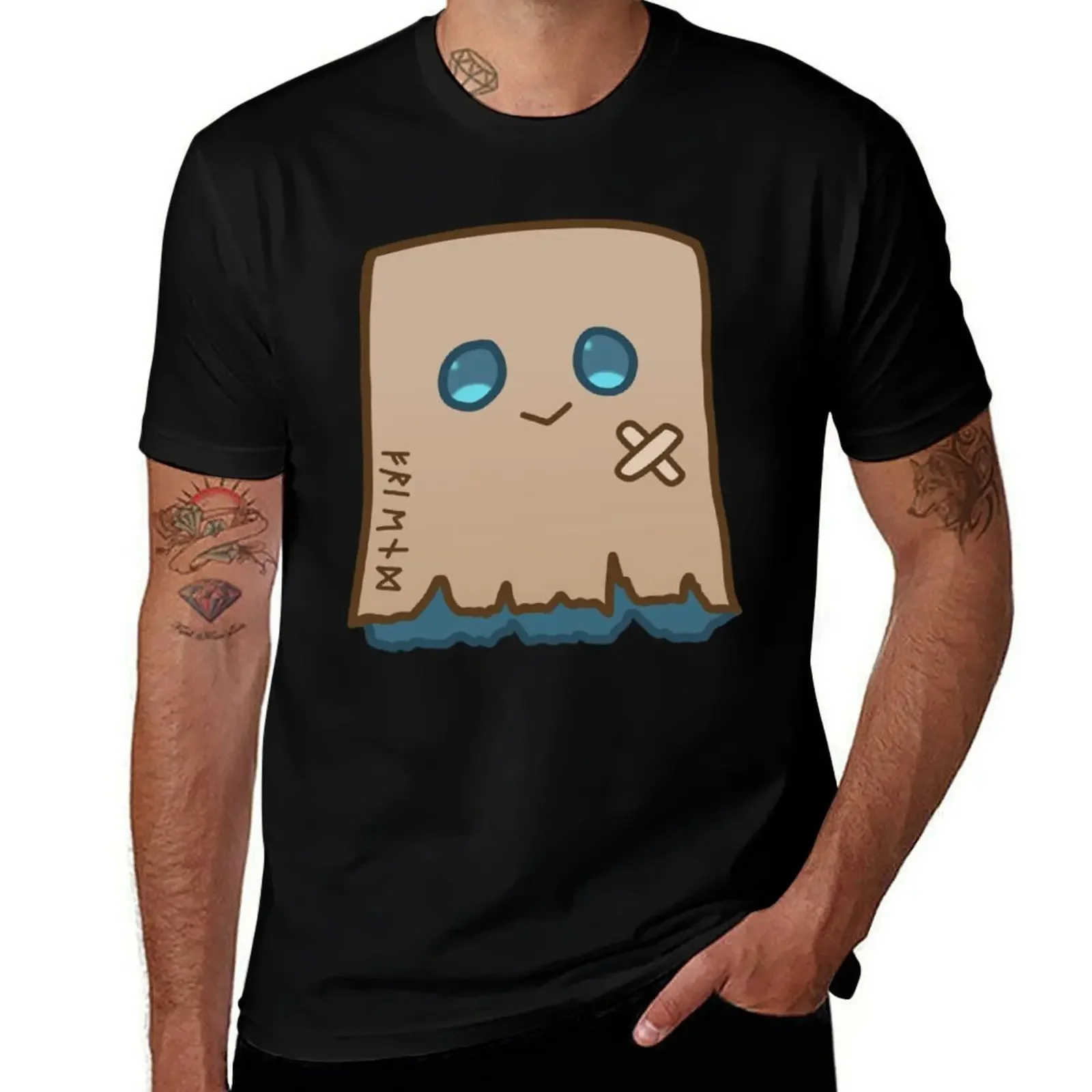 

Friend - Nanashi Mumei Mascot T-Shirt for a boy valentines boutique clothes street wear T-shirts oversize t shirt men