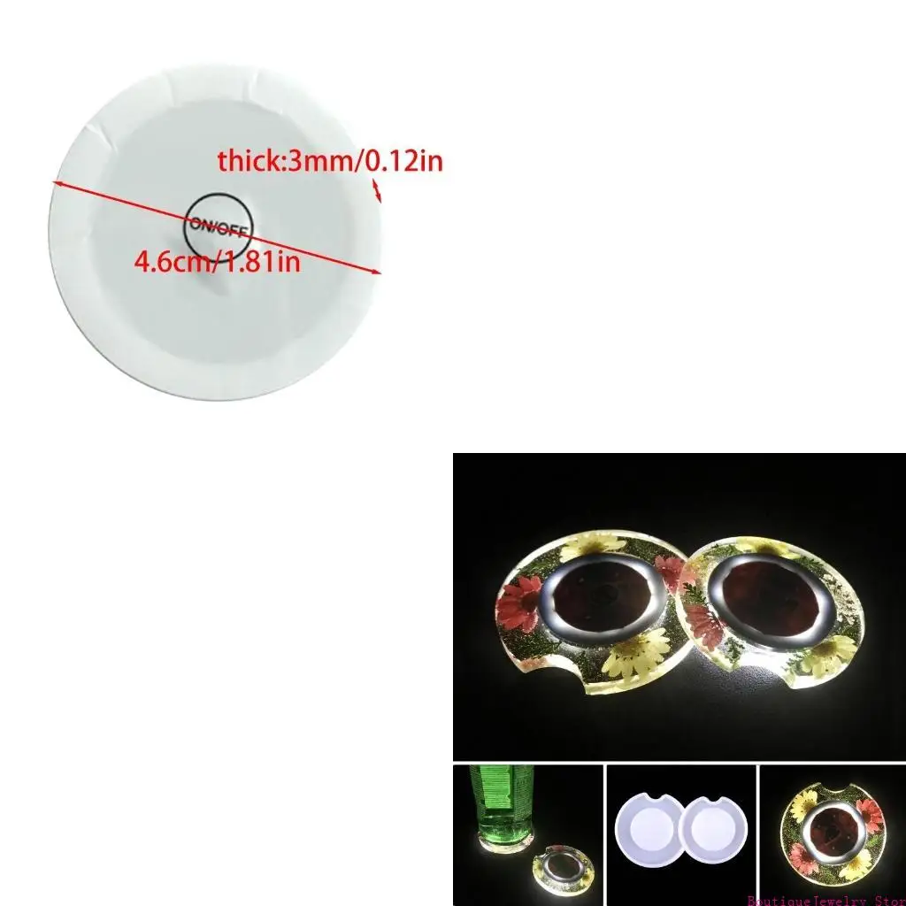 

E1PE Silicone Resin Mold Keychain Pendant Mold DIY Mold Crafts Casting Mold