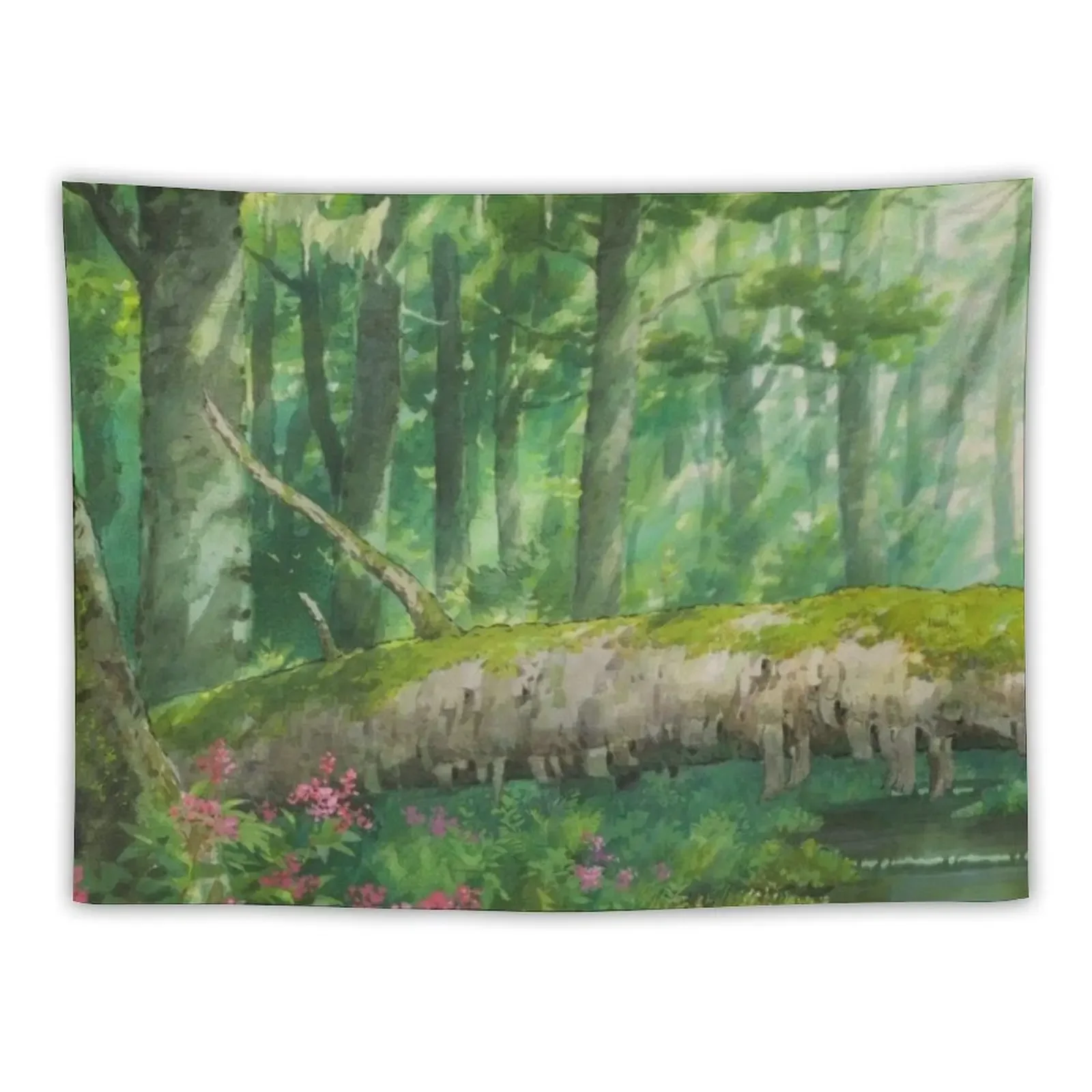 

Anime Magical Forest Tapestry House Decoration Bathroom Decor Tapestry