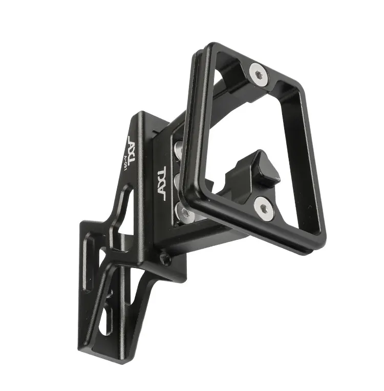 AXI Faltrad-Vordertasche Erhöhter Sockel Aluminiumlegierung Vorderradträger-Adapter Erhöhung für Dahon Brompton Faltrad – Detail 15