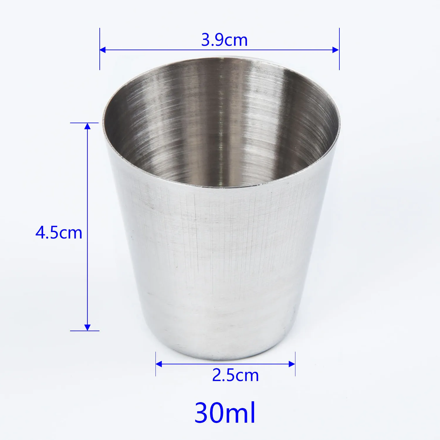

Stainless Steel Beverage Cup for For bar and Coffee Shop Available in 30/70/180/320ml Sizes Stylish and Compact