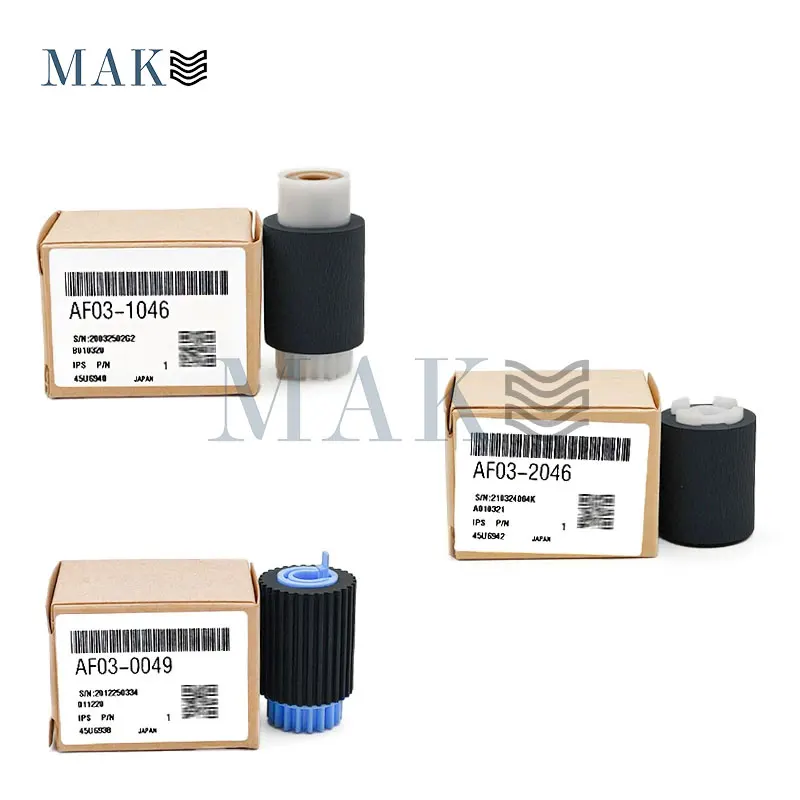3Set X Manual Separation Pickup Roller For Ricoh Black Machine IM2500 IM3000 IM3500 IM4000 IM5000 IM6000 AF03-0049 AF03-1046