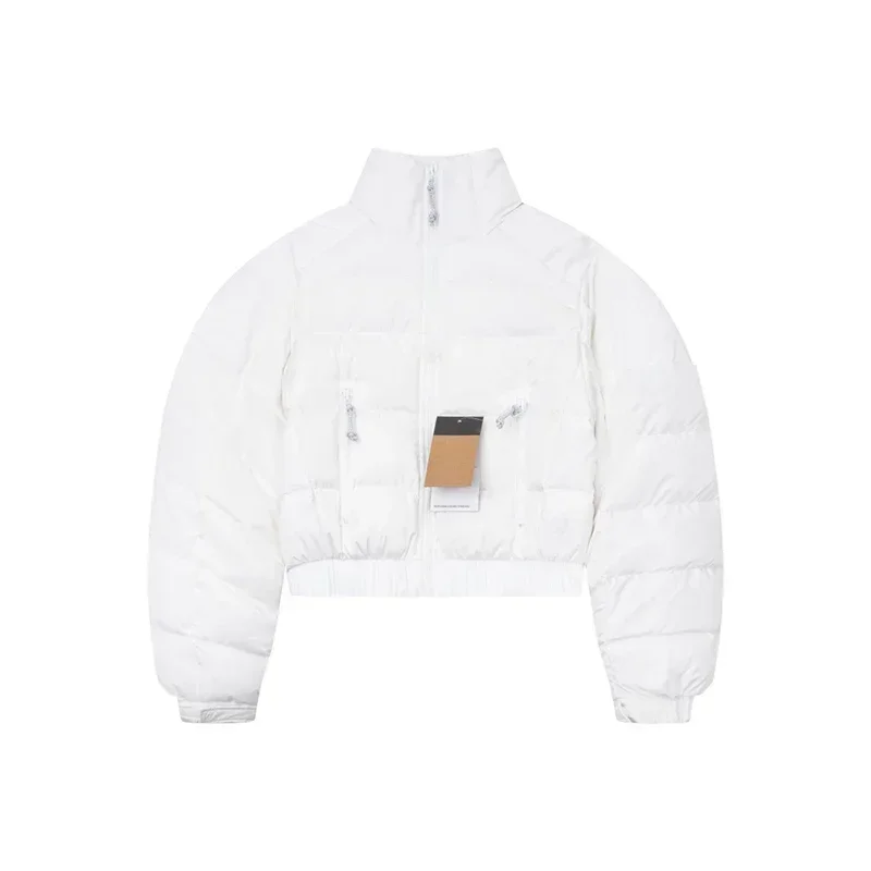 

Зимняя женская модная пуховая повседневная куртка с хлебом, модная короткая уличная куртка, верхнее пальто, новый американский бренд Face1:1