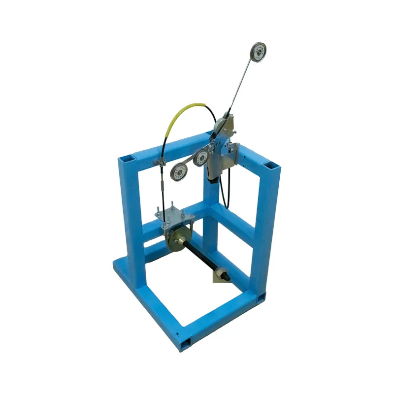 Les fils de déroulement de fil mécanique, les fibres optiques, les fils de coton et les lignes de pêche peuvent être utilisés. Produit breveté