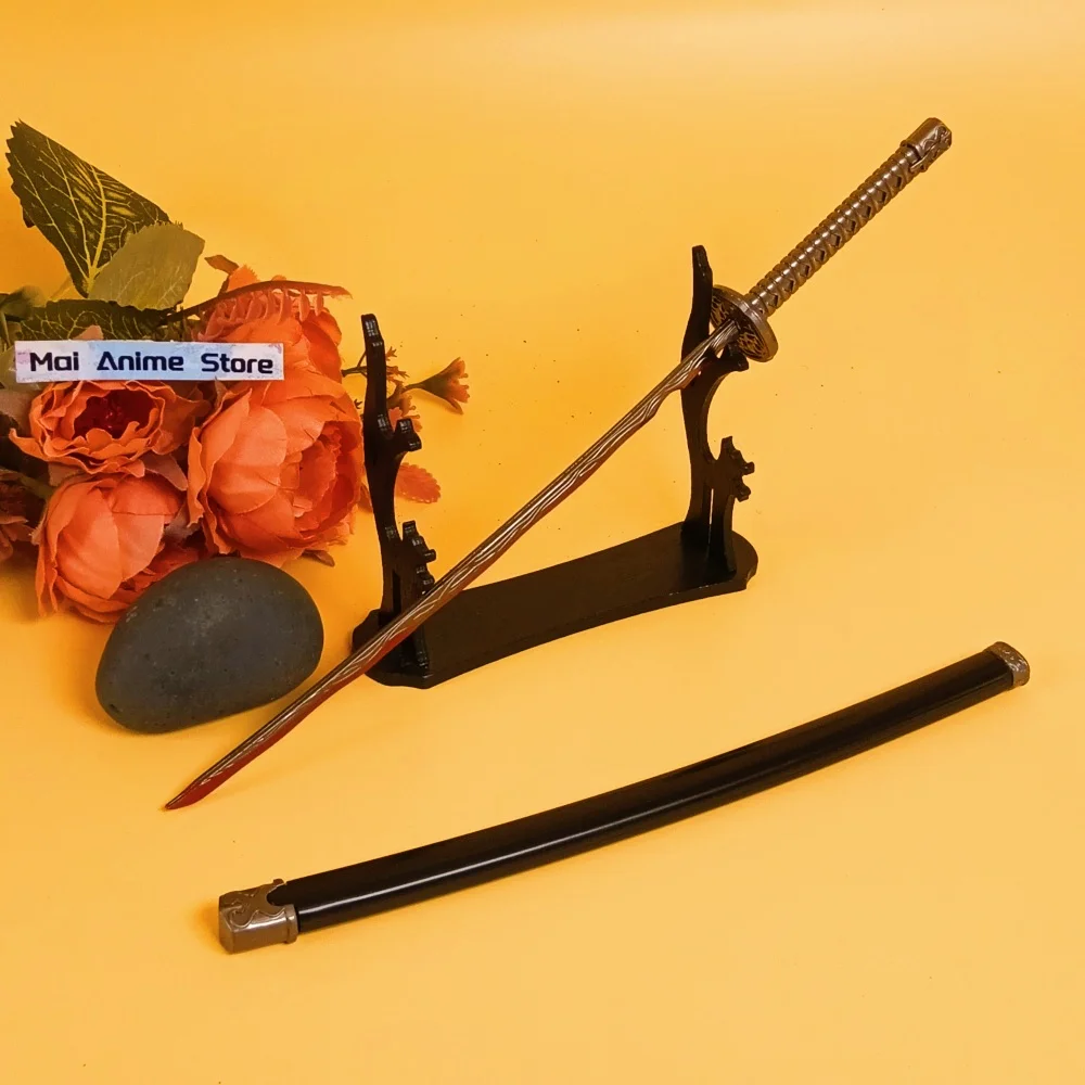 8.6 pouces Elden Katana Elden Original samouraï sabre Anime Cosplay accessoire Ninja couteau métal sang épée taille japonais Katana jouet cadeau