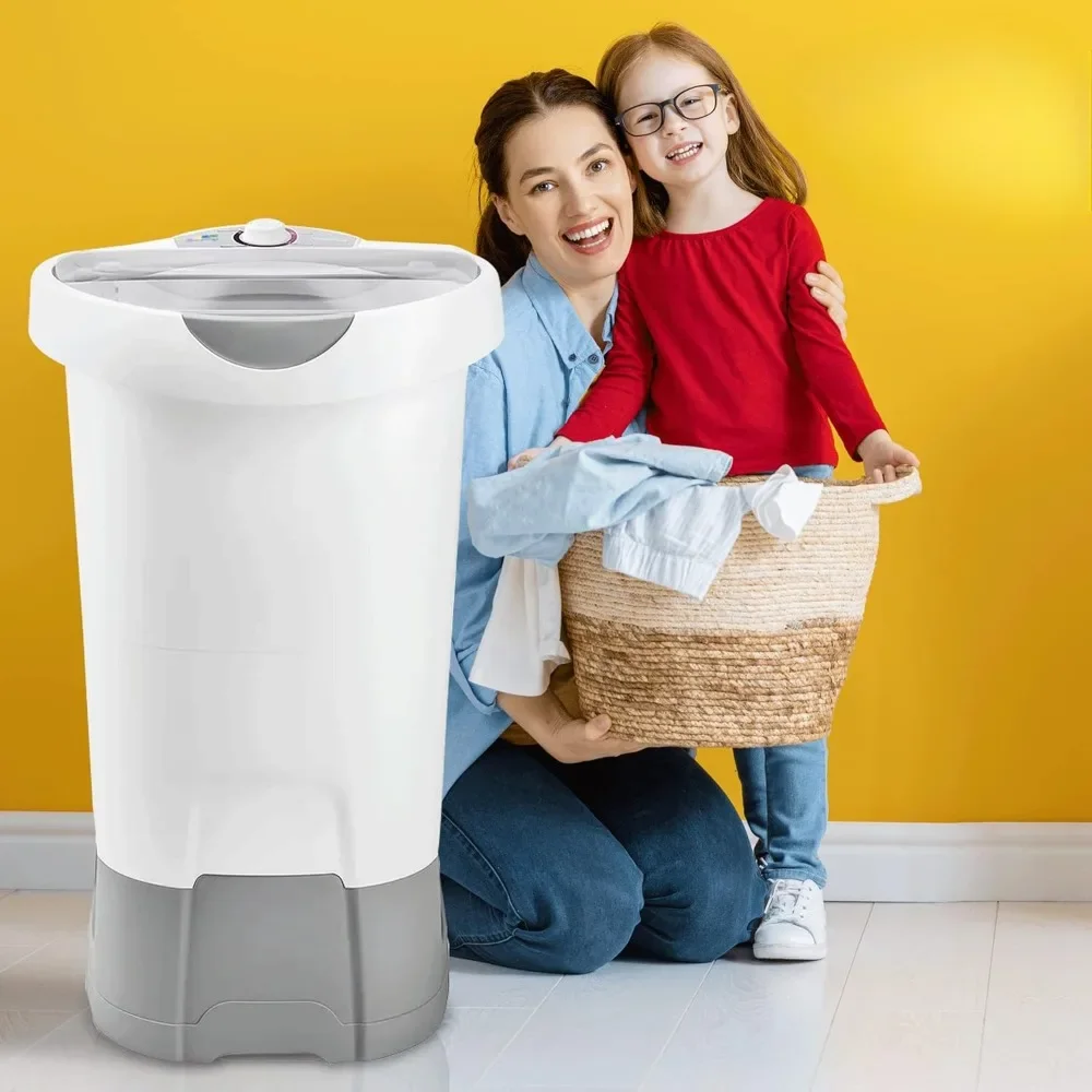 Portable Washer, with Real Agitator & Foldable, Full Automatic Washer Machine