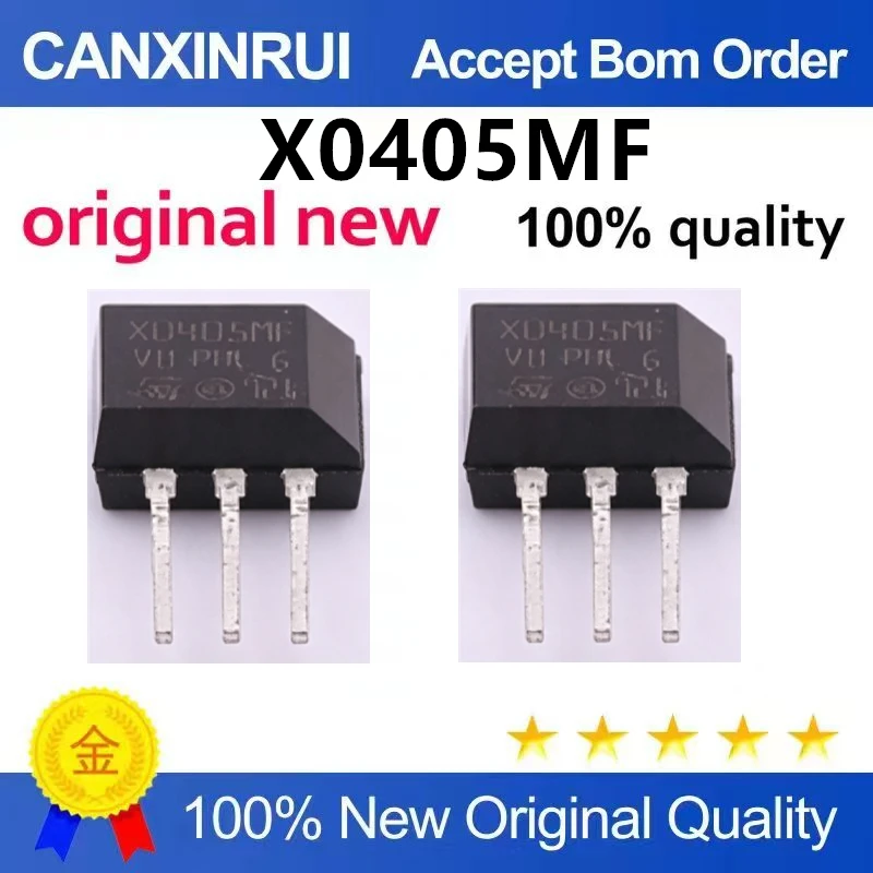 (5pcs-100pcs)Brand new original X0405MF direct insertion TO-202 4A unidirectional thyristor