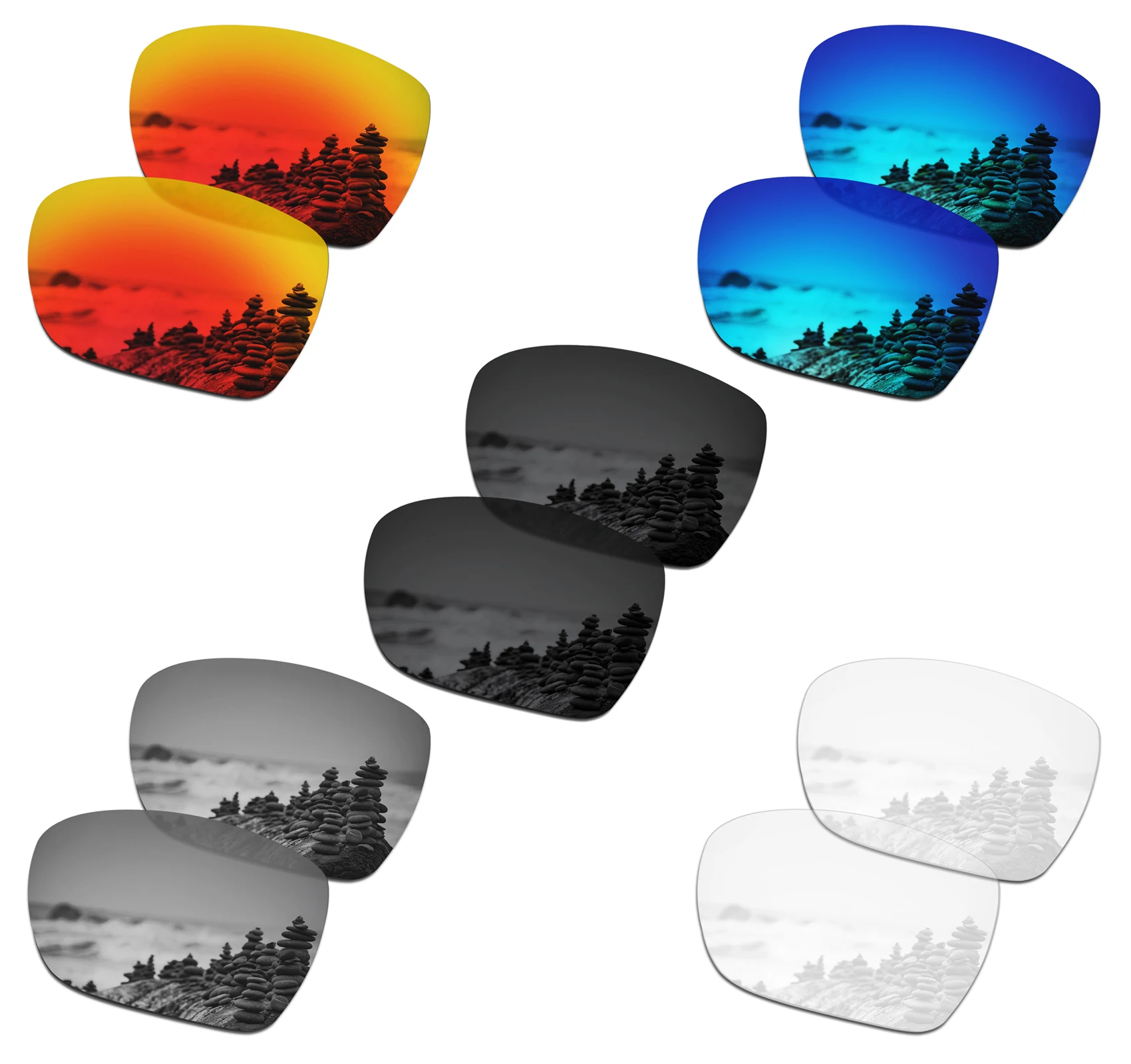 SmartVLT Polarized Replacement Lenses for Oakley Catalyst OO9272 Sunglasses Frame - Multiple Options