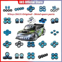 for Wltoys 284131 K969 K979 K989 P929 RC Car PRO Upgrade 1/28 RC Monster Truck Wheel Parts 4PCS 26mm Hex Skidproof Rubber Tire