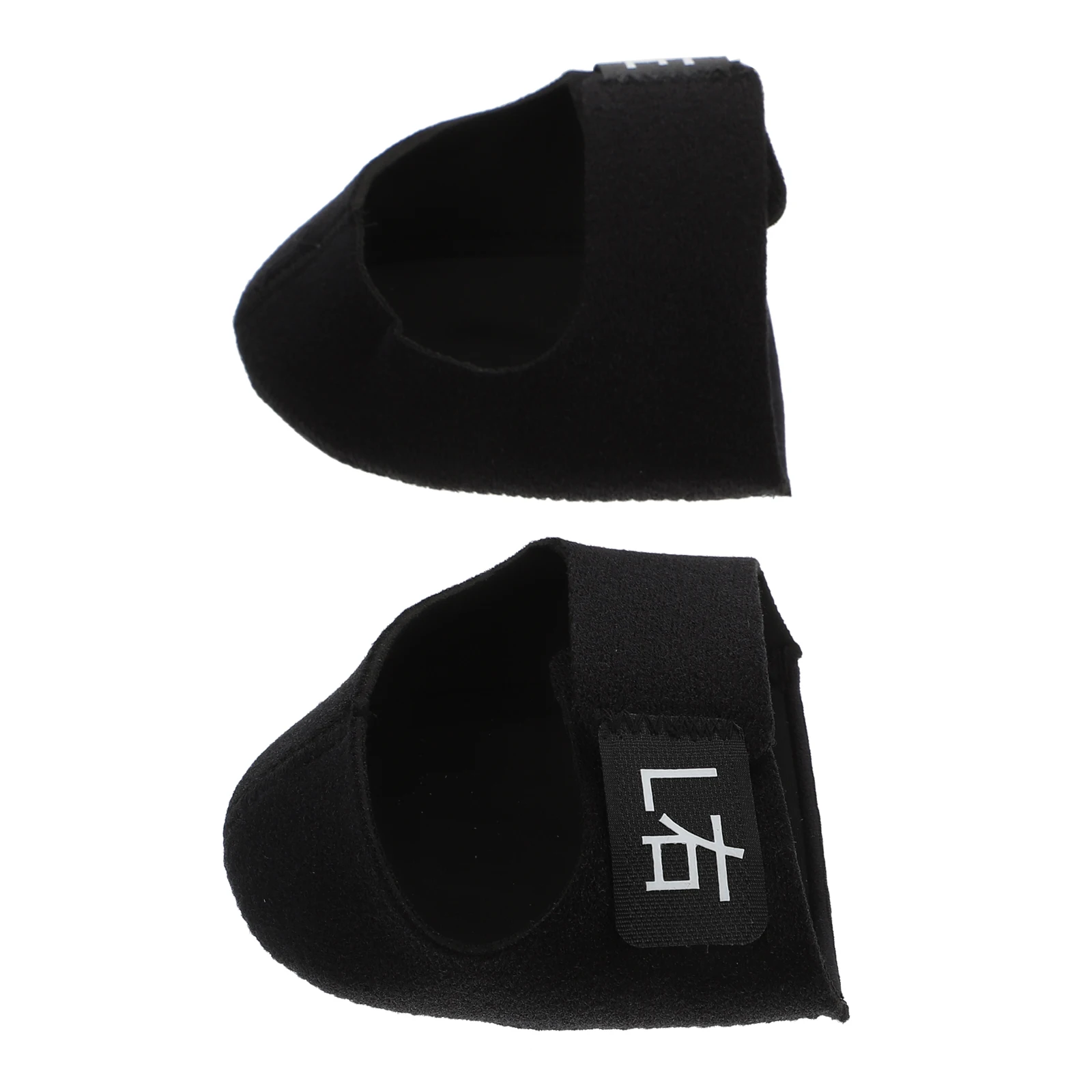 

Heel Protectors Supports Cushion Cover Black Men Women Pads Sleeve Shock Absorption Breathable Non Slip Adjustable Tape