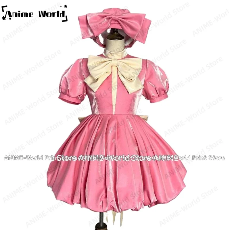 Cardcaptor Sakura: Clear Card Sakura Kinomoto Pink Cosplay Costume Set Halloween Role Play Carnival Clothing No Pants