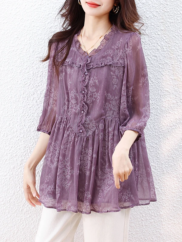 Plus Size Dames Zomer irt Mooi Casual Afslanken Vlees Bedekkend Ele Wit Casual irt Loose Fit Five Sve Lengte