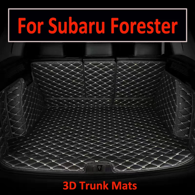 

Leather Car Trunk Mat For Subaru Forester 2013-2018 Cargo Liner Accessories Interior Boot